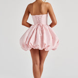 Vestido Mini Lotus - Blush