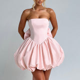Vestido Mini Lotus - Blush