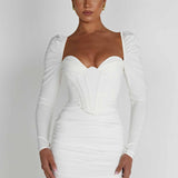 Vestido Mini Louise - Branco