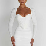 Vestido Mini Louise - Branco