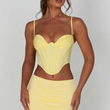 Corset Maddie - Limão