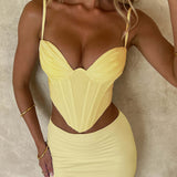 Corset Maddie - Limão