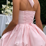 Vestido Mini Maricia - Blush