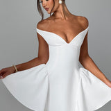 Vestido Mini Marla - Marfim