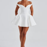 Vestido Mini Marla - Marfim