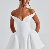 Vestido Mini Marla - Marfim