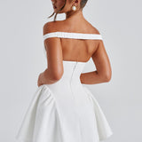 Vestido Mini Marla - Marfim
