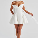 Vestido Mini Marla - Marfim