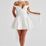 Vestido Mini Marla - Marfim