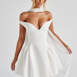 Vestido Mini Marla - Marfim