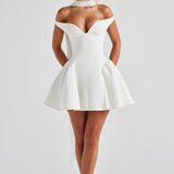 Vestido Mini Marla - Marfim