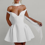 Vestido Mini Marla - Marfim