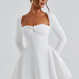 Vestido Mini Megan - Marfim