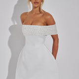 Vestido Mini Noelle - Marfim