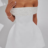 Vestido Mini Noelle - Marfim