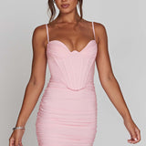 Vestido Mini Nyla - Rosa Bebê