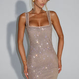 Vestido Mini Petra - Dourado