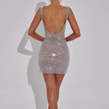 Vestido Mini Petra - Prata