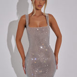 Vestido Mini Petra - Prata