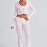 Conjunto Tricô Portia - Rosa