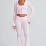 Conjunto Tricô Portia - Rosa