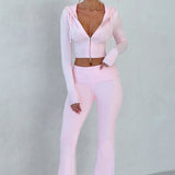 Conjunto Tricô Portia - Rosa