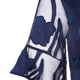 Eliane - Vestido Maxi com Renda Flutter