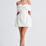 Vestido Mini Raquel - Marfim