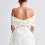 Vestido Mini Raquel - Marfim