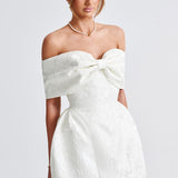 Vestido Mini Raquel - Marfim