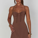 Vestido Mini Renee - Chocolate