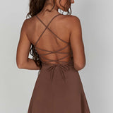 Vestido Mini Renee - Chocolate