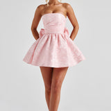 Vestido Mini Salomé - Blush