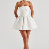 Vestido Mini Salome - Marfim