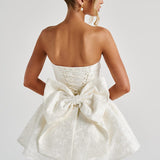 Vestido Mini Salome - Marfim