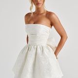 Vestido Mini Salome - Marfim