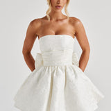 Vestido Mini Salome - Marfim