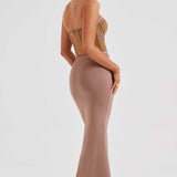 Corset Santanna - Chocolate/Nude