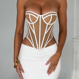 Corset Santanna - Marfim/Nude