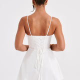 Vestido Mini Sela - Marfim