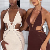 Vestido Mini Selena - Chocolate