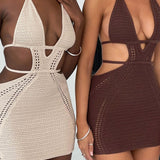 Vestido Mini Selena - Chocolate