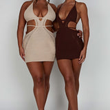Vestido Mini Selena - Creme