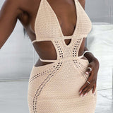 Vestido Mini Selena - Creme
