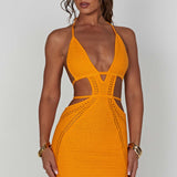 Vestido Mini Selena - Tangerina