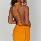 Vestido Mini Selena - Tangerina