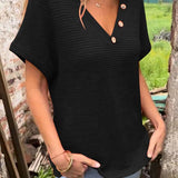 Blusa de manga curta