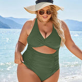 Bertrade™ – Elegante Maiô Cut-Out de uma peça