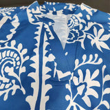Silvia -  Vestido elegante com estampa de decote em V para mulher