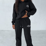 Calças de Moletom Studio - Preto/Carvão